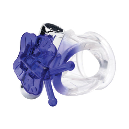 HOTT PRODUCTS - WET DREAMS DREAM BOY FLUTTER BUTTER JELLY COCK&BALL SLING 10 FREQ BULLET GRADIENT COLOR PURPLE
