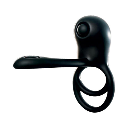 HOTT PRODUCTS - DECADENCE COBRA COCK&BALL STRAP WITH VIBRATING STINGER&CLIT STIMULATOR LIQUID SILICONE MULTI-SPEED RECHARGEABLE
