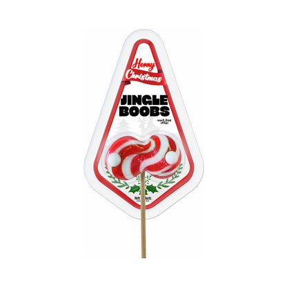 HOTT PRODUCTS - HORNY CHRISTMAS JINGLE BOOBS BOOBIE SHAPED LOLLIPOP