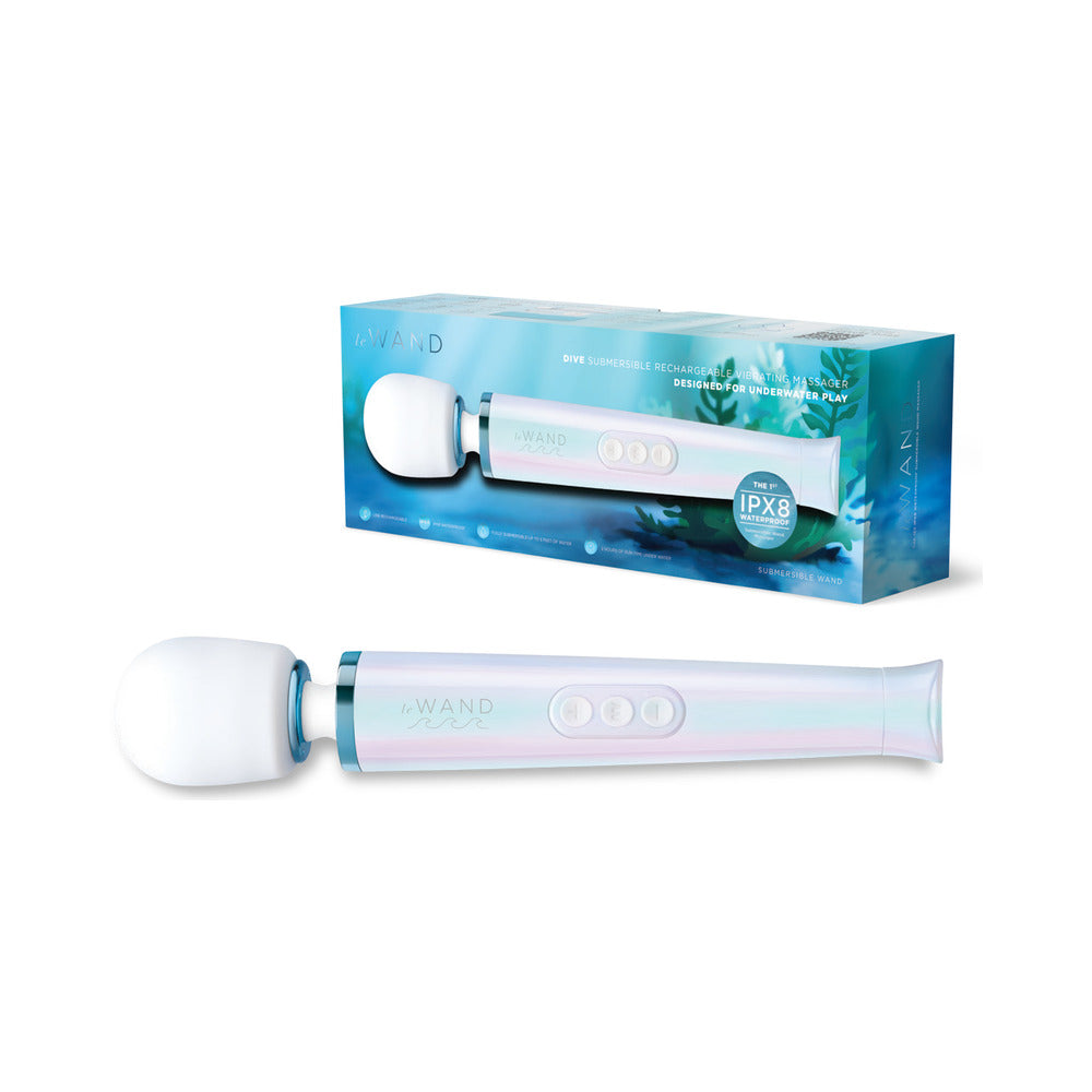 LE WAND - DIVE SUBMERSIBLE RECHARGEABLE VIBRATING MASSAGER SEASHELL
