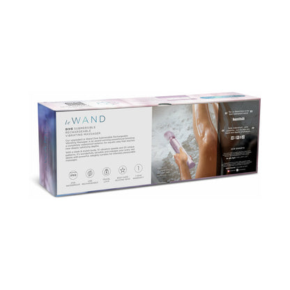 LE WAND - DIVE SUBMERSIBLE RECHARGEABLE VIBRATING MASSAGER LAVENDER