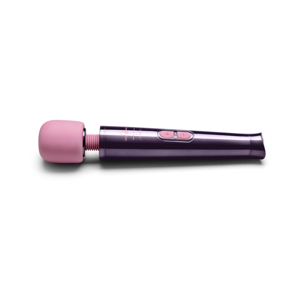 LE WAND - BABY PHAT X LE WAND CLASSIQUE CORDLESS PETITE RECHARGEABLE VIBRATING MASSAGER DEEP PURPLE