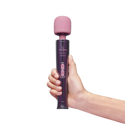 LE WAND - BABY PHAT X LE WAND CLASSIQUE CORDLESS PETITE RECHARGEABLE VIBRATING MASSAGER DEEP PURPLE