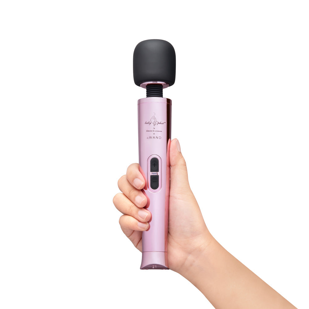 LE WAND - BABY PHAT X LE WAND CLASSIQUE CORDLESS PETITE RECHARGEABLE VIBRATING MASSAGER PINK
