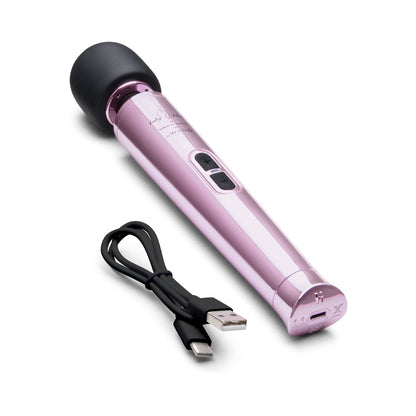 LE WAND - BABY PHAT X LE WAND CLASSIQUE CORDLESS PETITE RECHARGEABLE VIBRATING MASSAGER PINK