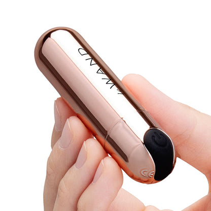 LE WAND - ESSENTIALS MINI RECHARGEABLE ROSE GOLD BULLET VIBRATOR