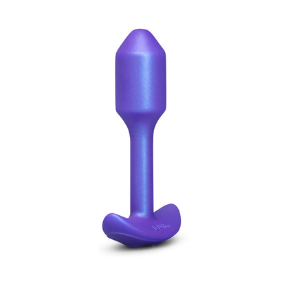 B-VIBE - SMART SNUG PLUG 1 SMALL WEIGHTED & VIBRATING APP-CONTROLLED SILICONE BUTT PLUG