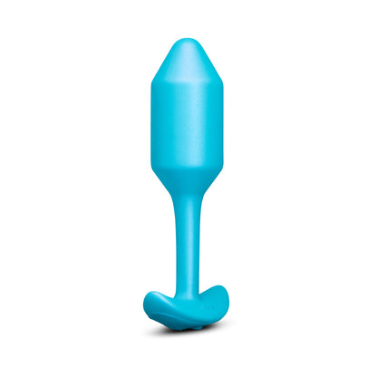 B-VIBE - SMART SNUG PLUG 2 MEDIUM WEIGHTED & VIBRATING APP-CONTROLLED SILICONE BUTT PLUG