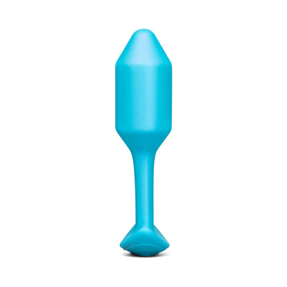 B-VIBE - SMART SNUG PLUG 2 MEDIUM WEIGHTED & VIBRATING APP-CONTROLLED SILICONE BUTT PLUG