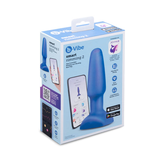 B-VIBE - SMART RIMMING 2 APP-CONTROLLED ROTATING AND VIBRATING BUTT PLUG