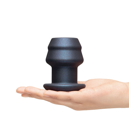 B-VIBE - HOLLOW TUNNEL PUGS 3-PIECE SILICONE ANAL TRAINING SET
