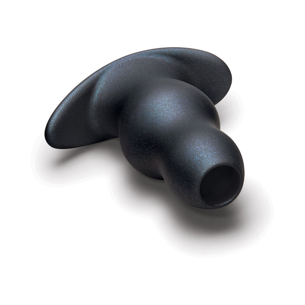 B-VIBE - TRIPLE RIPPLE HOLLOW TUNNEL PUGS 3-PIECE SILICONE ANAL TRAINING SET