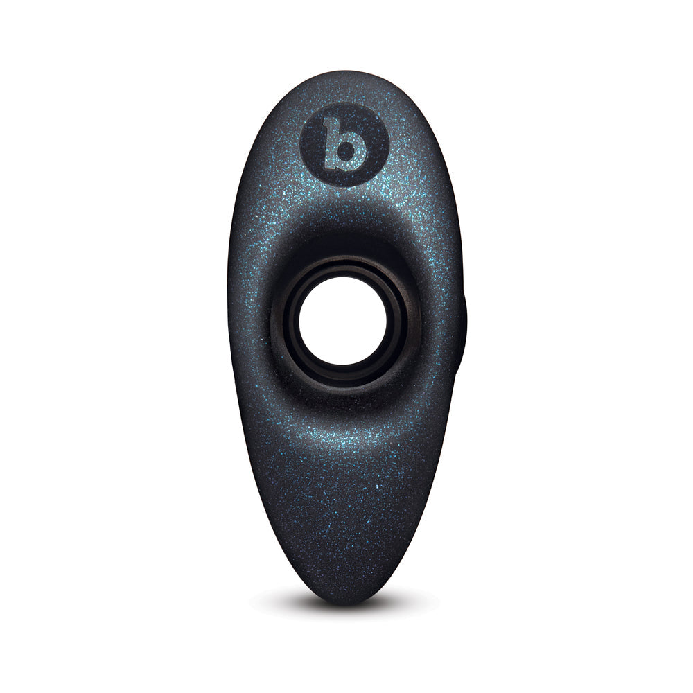 B-VIBE - TRIPLE RIPPLE HOLLOW TUNNEL PUGS 3-PIECE SILICONE ANAL TRAINING SET