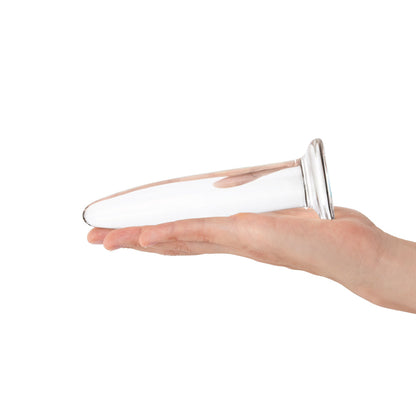 B-VIBE - ESSENTIALS 3-PIECE LONG GLASS ANAL TRAINING DILATOR SET