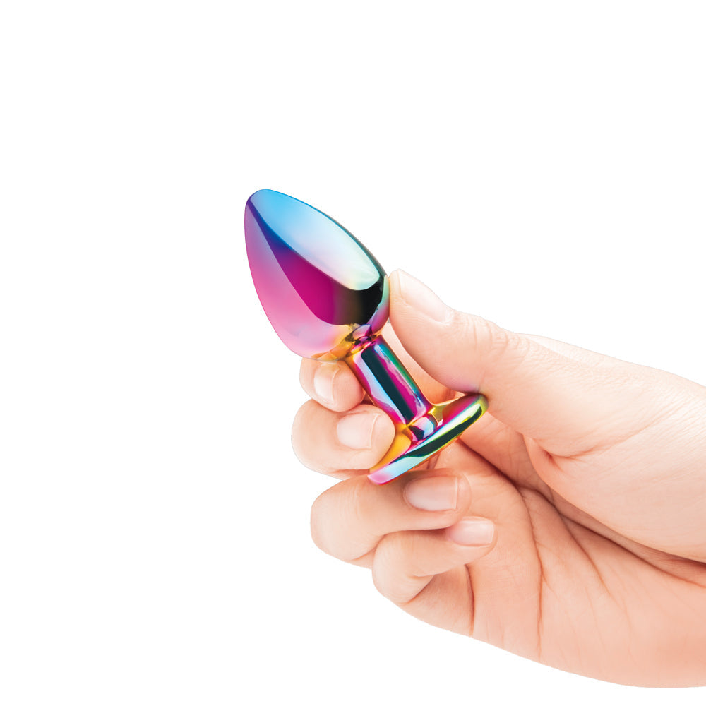 B-VIBE - ESSENTIALS 2-PIECE RAINBOW BLING ANAL TRAINING SET
