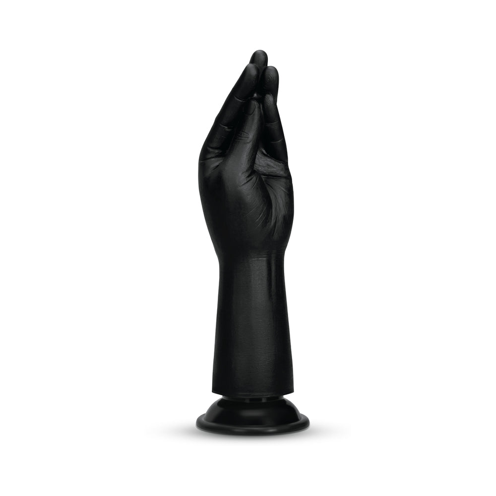 B-VIBE - ESSENTIALS SILICONE HAND FISTING DILDO BLACK