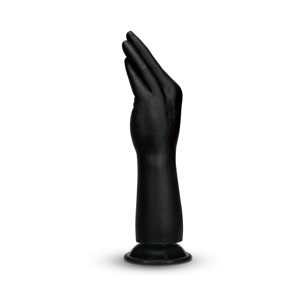 B-VIBE - ESSENTIALS SILICONE HAND FISTING DILDO BLACK