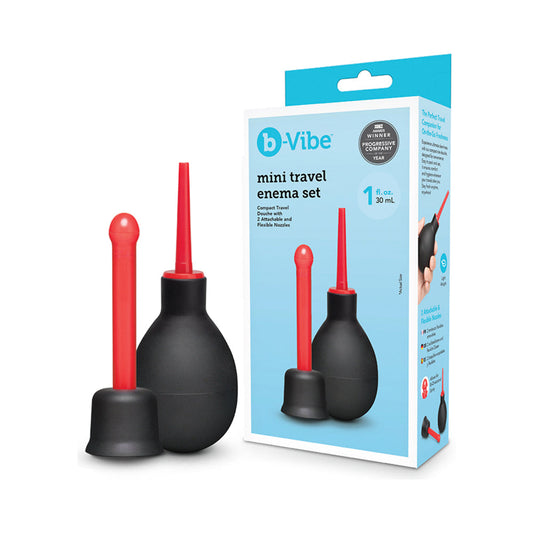 B-VIBE - ESSENTIALS MINI TRAVEL ENEMA SET 30 ML