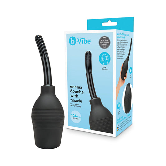 B-VIBE - ESSENTIALS ENEMA DOUCHE WITH NOZZLE 310 ML