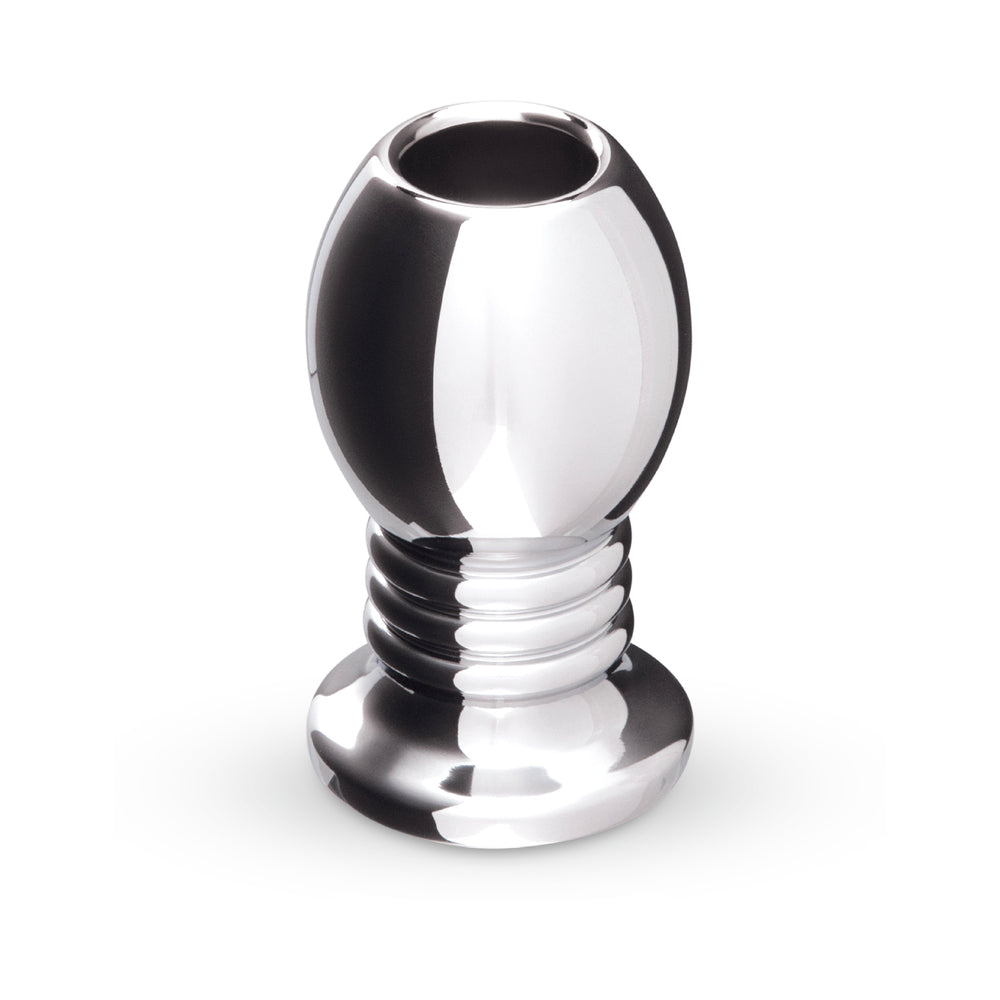 B-VIBE - ESSENTIALS 2.75 IN. ALUMINUM HOLLOW TUNNEL BUTT PLUG
