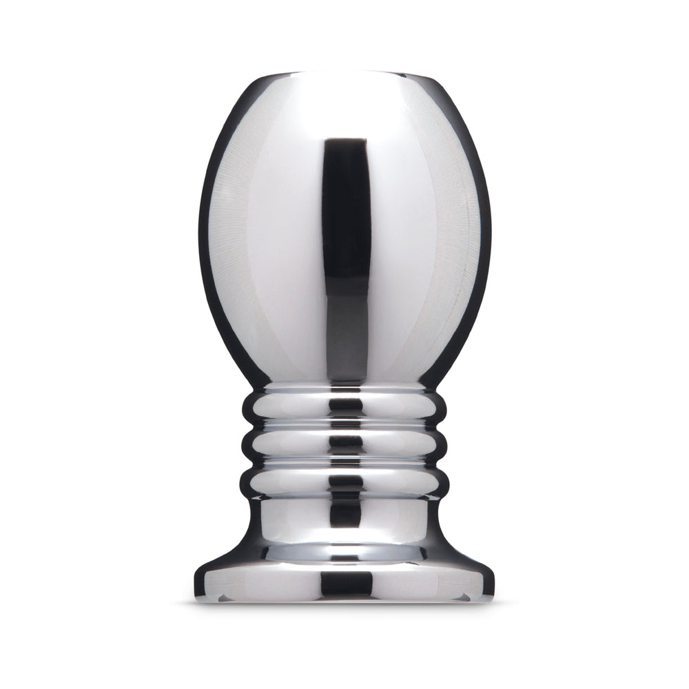 B-VIBE - ESSENTIALS 2.75 IN. ALUMINUM HOLLOW TUNNEL BUTT PLUG