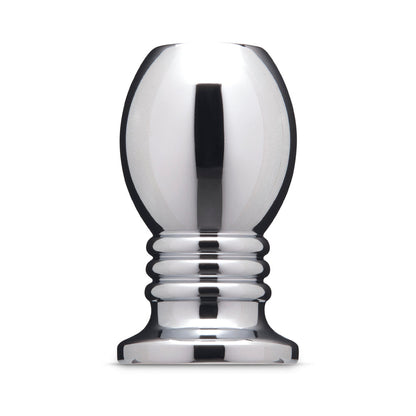 B-VIBE - ESSENTIALS 2.75 IN. ALUMINUM HOLLOW TUNNEL BUTT PLUG