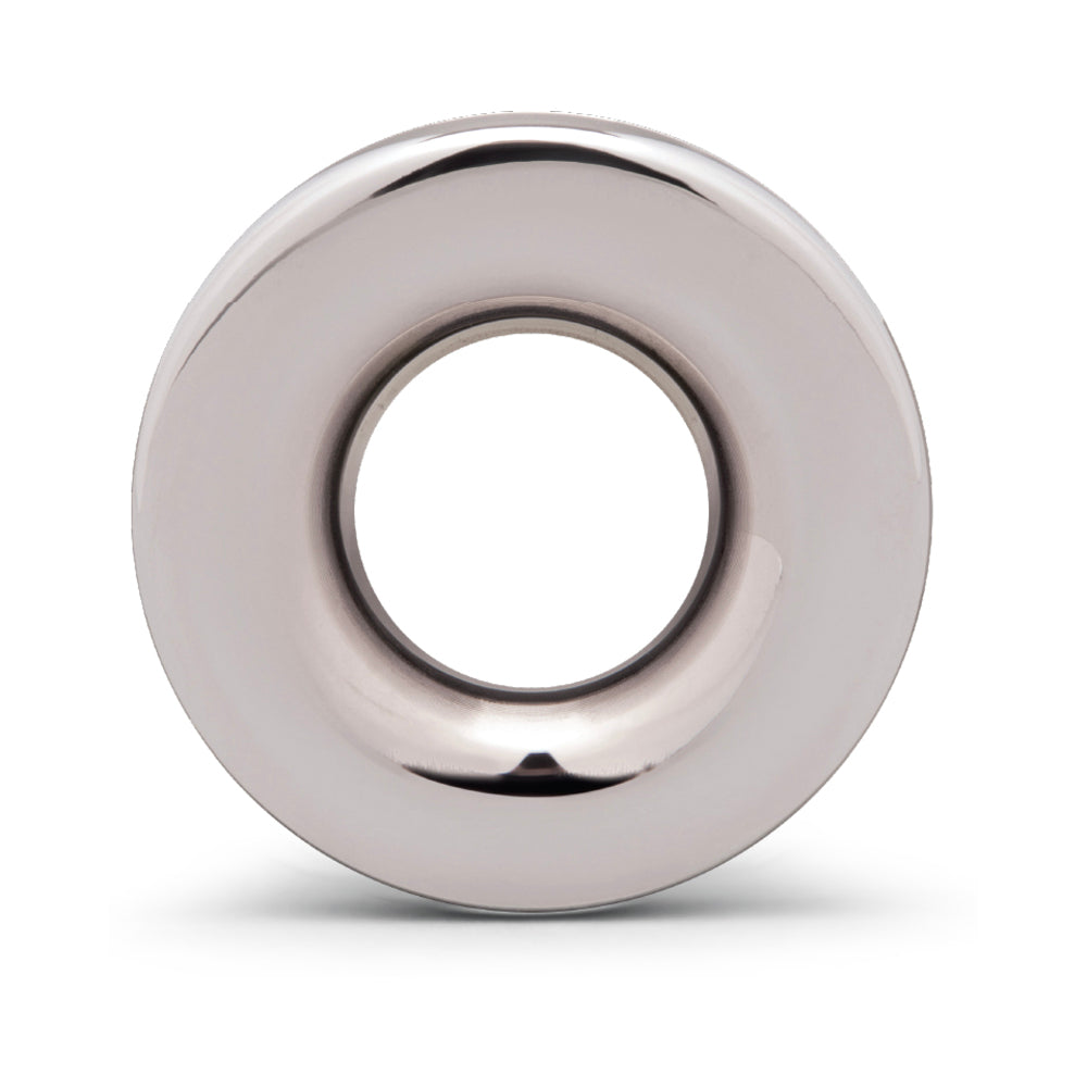 B-VIBE - ESSENTIALS 2.75 IN. ALUMINUM HOLLOW TUNNEL BUTT PLUG
