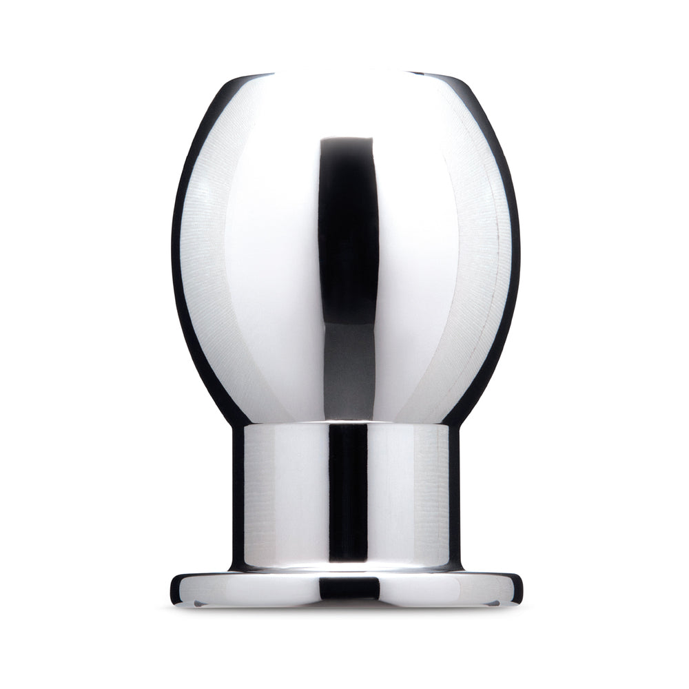 B-VIBE - ESSENTIALS 3 IN. ALUMINUM HOLLOW TUNNEL BUTT PLUG