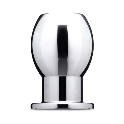 B-VIBE - ESSENTIALS 3 IN. ALUMINUM HOLLOW TUNNEL BUTT PLUG