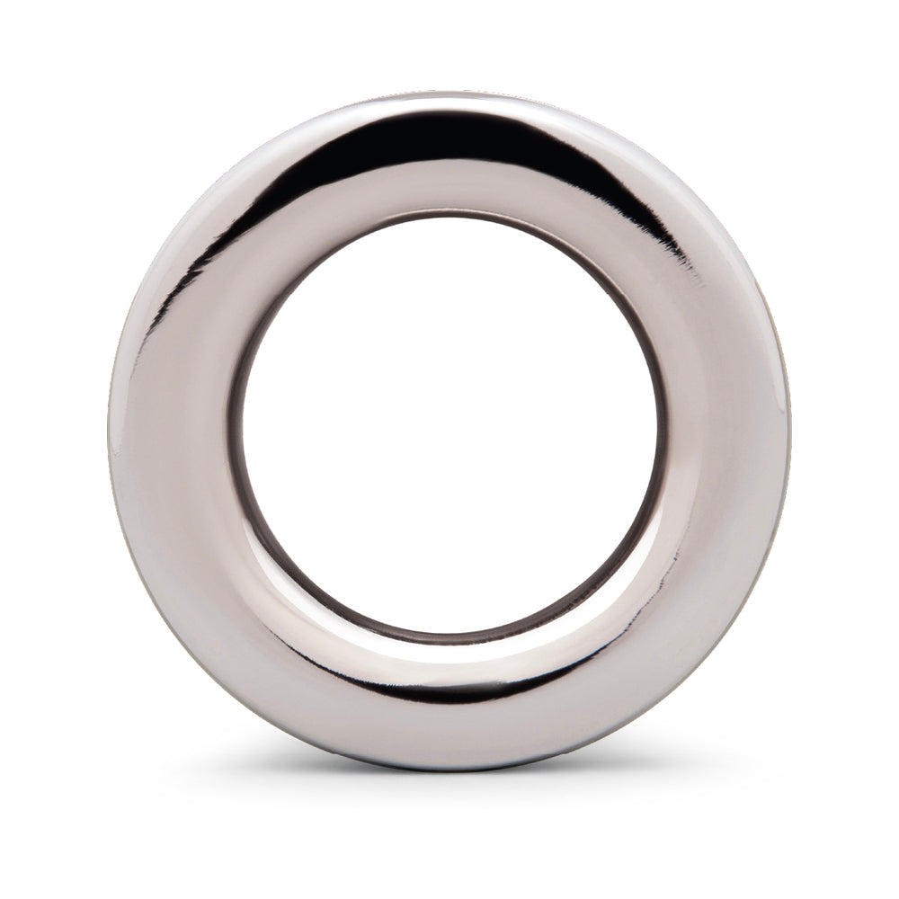 B-VIBE - ESSENTIALS 3 IN. ALUMINUM HOLLOW TUNNEL BUTT PLUG
