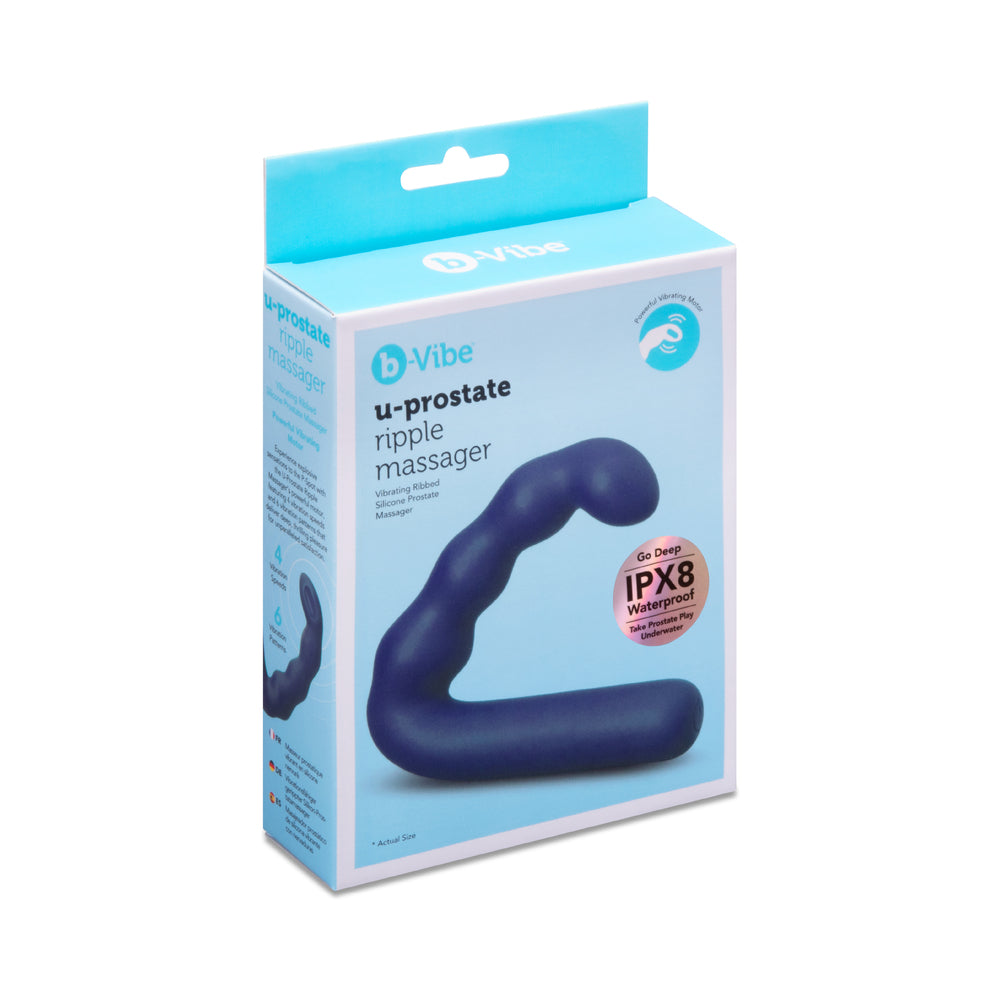 B-VIBE - U-PROSTATE RIPPLE MASSAGER