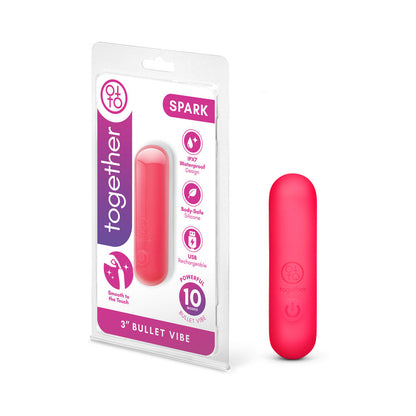 TOGETHER TOY - TOGETHER MINI VIBES SPARK 3 IN. BULLET VIBE