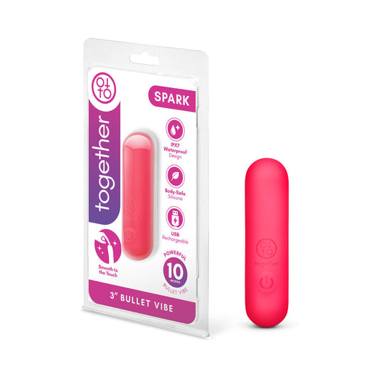 TOGETHER TOY - TOGETHER MINI VIBES SPARK 3 IN. BULLET VIBE