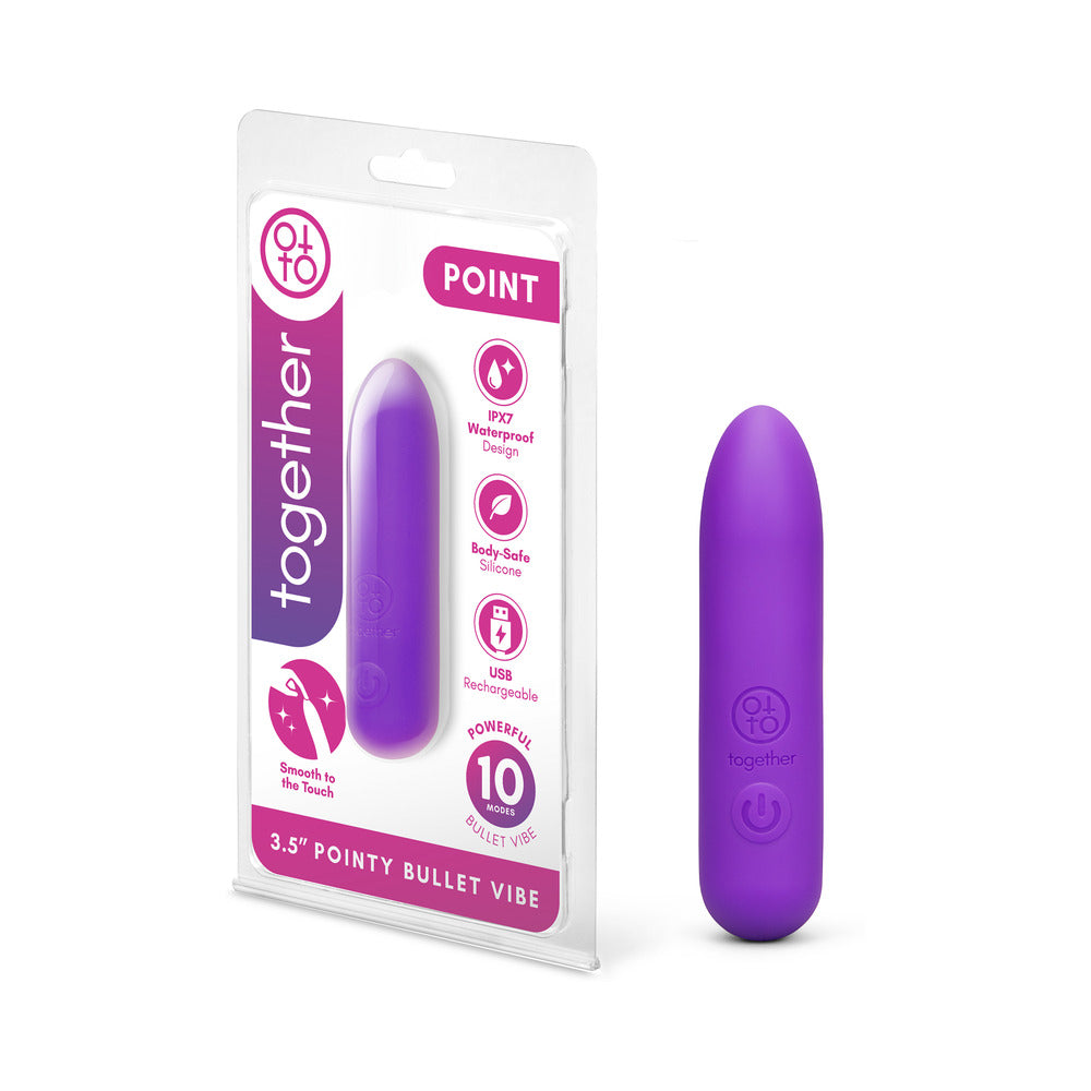 TOGETHER TOY - TOGETHER MINI VIBES POINT 3.5 IN. POINTY BULLET VIBE