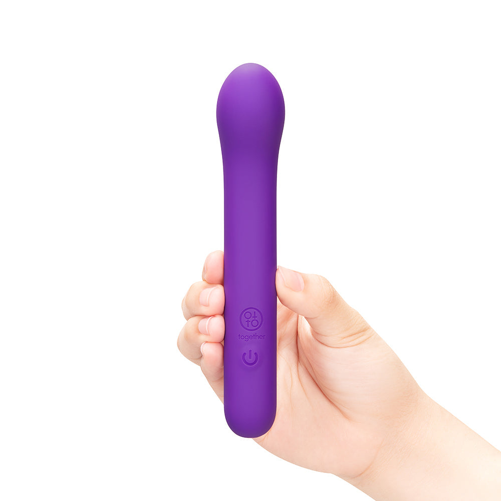 TOGETHER TOY - TOGETHER MINI VIBES G-SPOT 6 IN. SLIM G VIBE