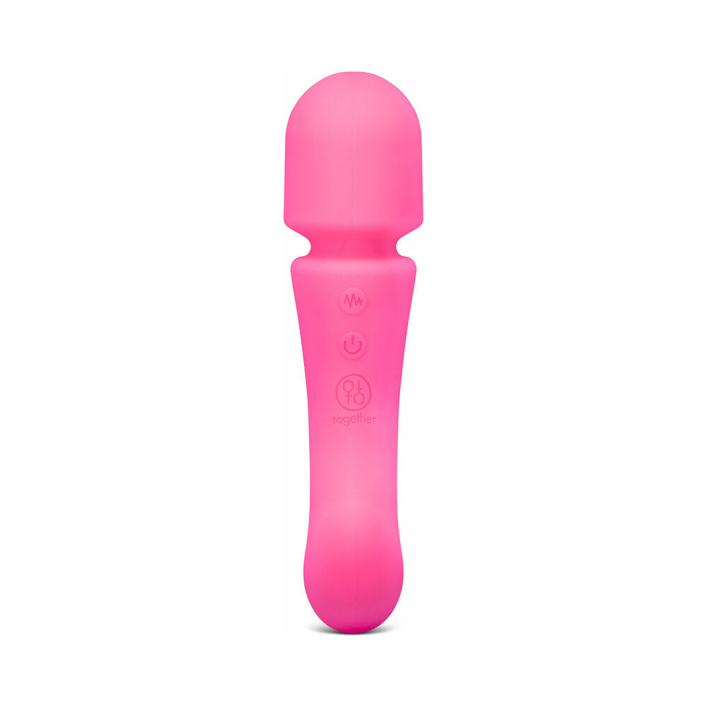 TOGETHER TOY - TOGETHER CARESS-G DOUBLE ENDED WAND VIBRATOR