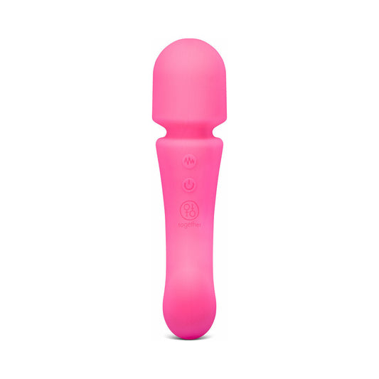 TOGETHER TOY - TOGETHER CARESS-G DOUBLE ENDED WAND VIBRATOR