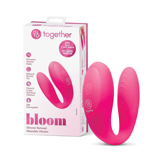 TOGETHER TOY - TOGETHER BLOOM SILICONE TEXTURED WEARABLE VIBRATOR