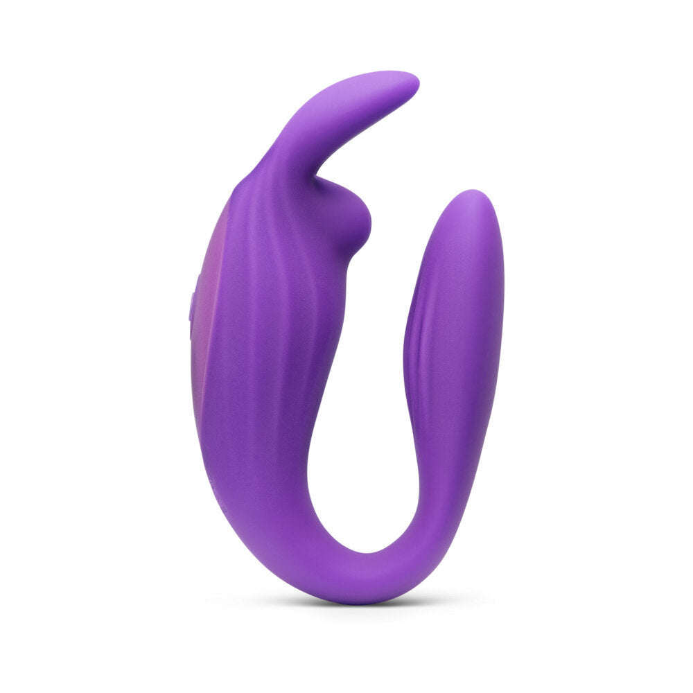 TOGETHER TOY - TOGETHER SEAMLESS SILICONE TEXTURED WEARABLE RABBIT VIBRATOR WITH REMOTE CONTROL