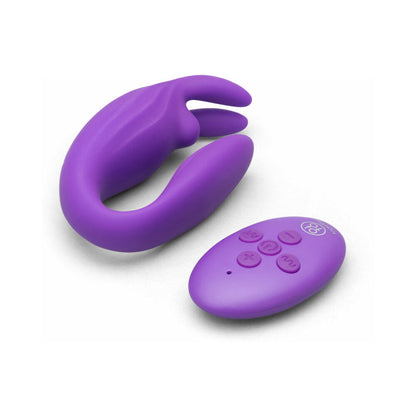 TOGETHER TOY - TOGETHER SEAMLESS SILICONE TEXTURED WEARABLE RABBIT VIBRATOR WITH REMOTE CONTROL
