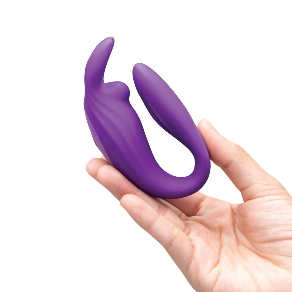 TOGETHER TOY - TOGETHER SEAMLESS SILICONE TEXTURED WEARABLE RABBIT VIBRATOR WITH REMOTE CONTROL