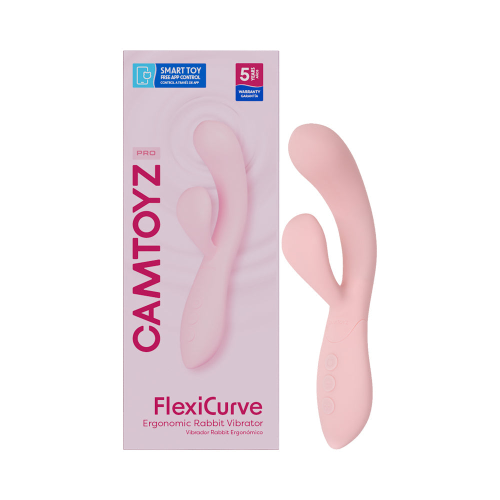 CAMTOYZ - FLEXICURVE ERGONOMIC RABBIT VIBRATOR