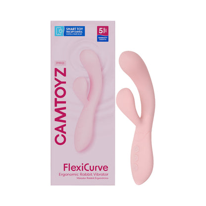 CAMTOYZ - FLEXICURVE ERGONOMIC RABBIT VIBRATOR