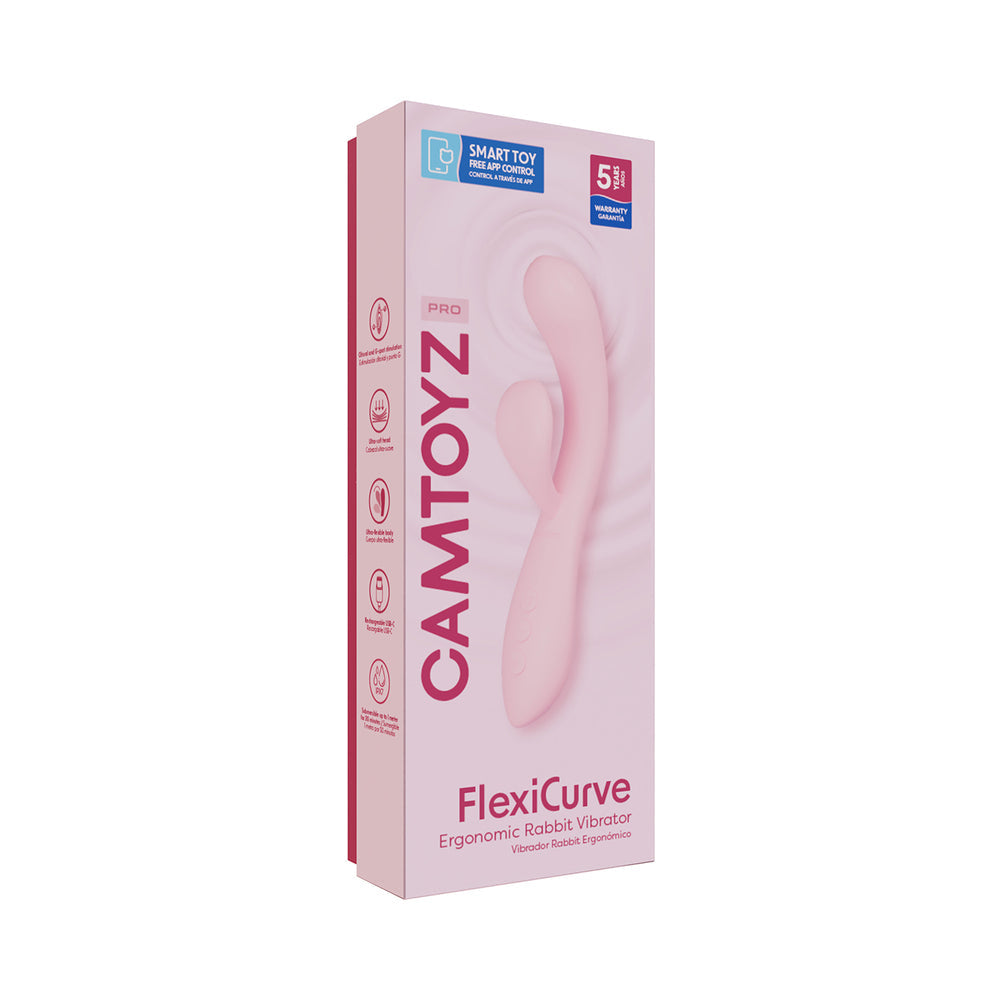 CAMTOYZ - FLEXICURVE ERGONOMIC RABBIT VIBRATOR