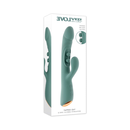EVOLVED - TAPPED OUT SILICONE RECHARGEABLE MINT