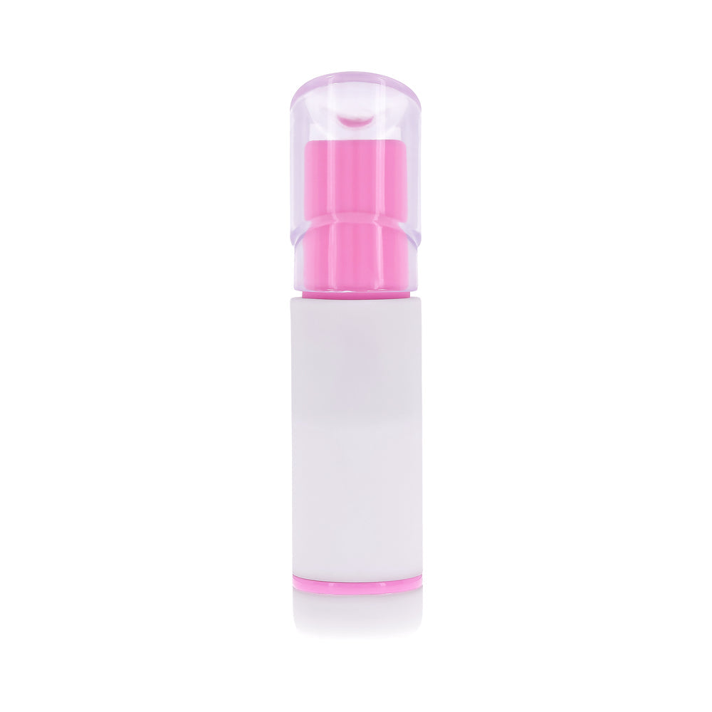 EVOLVED - PUCKER UP SILICONE RECHARGEABLE PINK/WHITE PEARL
