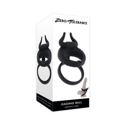 ZERO TOLERANCE - RAGING BULL SILICONE RECHARGEABLE BLACK