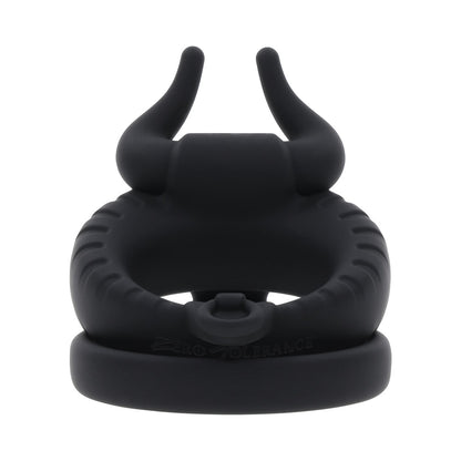 ZERO TOLERANCE - RAGING BULL SILICONE RECHARGEABLE BLACK