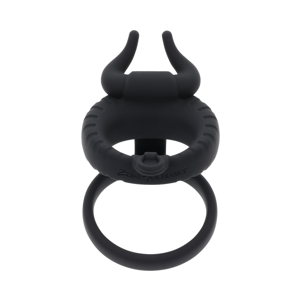 ZERO TOLERANCE - RAGING BULL SILICONE RECHARGEABLE BLACK