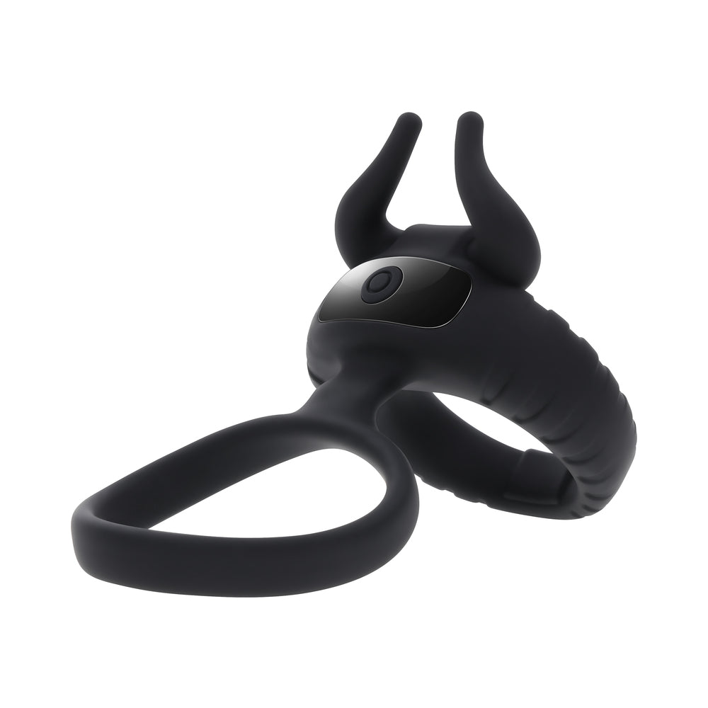 ZERO TOLERANCE - RAGING BULL SILICONE RECHARGEABLE BLACK